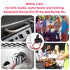 Duheri Double Ignition Kit Electronic Igniter with Double Ignition Electrode,