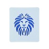 Lion Design Stencil Crafting, Card Making, Face Painting 7cm x
