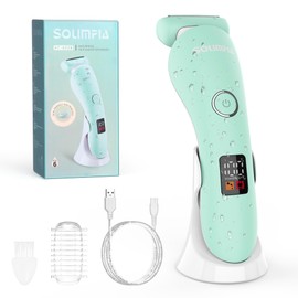 Solimpia Rasierer Damen Elektrischer Damenrasierer für Körper Bein Arme Achseln Bikinizone Lady Shaver Kabelloser Nass- Trockenrasierer Bikini Trimmer für Frauen Wiederaufladbarer ﻿