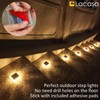 Lacasa Solar Deck Lights, 8 Pack 30LM LED Dock Lights