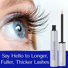 Dermaworks Spectaculash 100% Natural Eyelash Growth Serum - Advanced formulation - Longer, fuller lashes NATURALLY !! *** For HIM, for HER, for YOU, for CHRISTMAS ***
