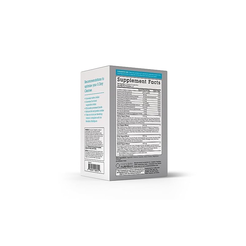 Complete Nutrition Reclaim Whole Body Cleanse- 5 Day Detox