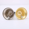 ccHuDE 2 Pcs Metal Hand Bells Loud Call Bells Large