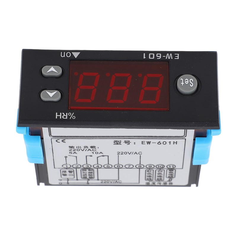 Humidity Controller Single Digital Display Intelligent Control Switch with Alarm