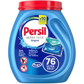 Persil Ultra Pacs Original Everyday Clean Laundry Detergent, 76 count