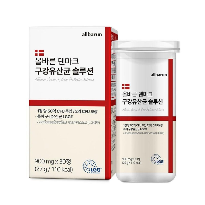 Correct Danish Oral Lactobacillus Solution 30 tablets per unit (total