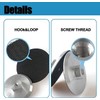 JUSTCUT 4 Inch Polishing Backing Pad Heavy-Duty Aluminum Backer Pad