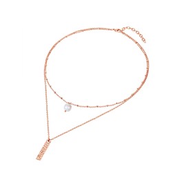 Valero Pearls Women's Necklace Stainless Steel with Freshwater Cultured Pearl Approx. 8.2 mm, Stainless Steel, Freshwater cultured pearl