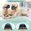 FDEETY Muzzle for Dogs, Adjustable Loop, Breathable Mesh, Prevents Biting,