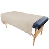 10 Pack Body Linen Massage Table Polyester-Cotton Flat Sheet -