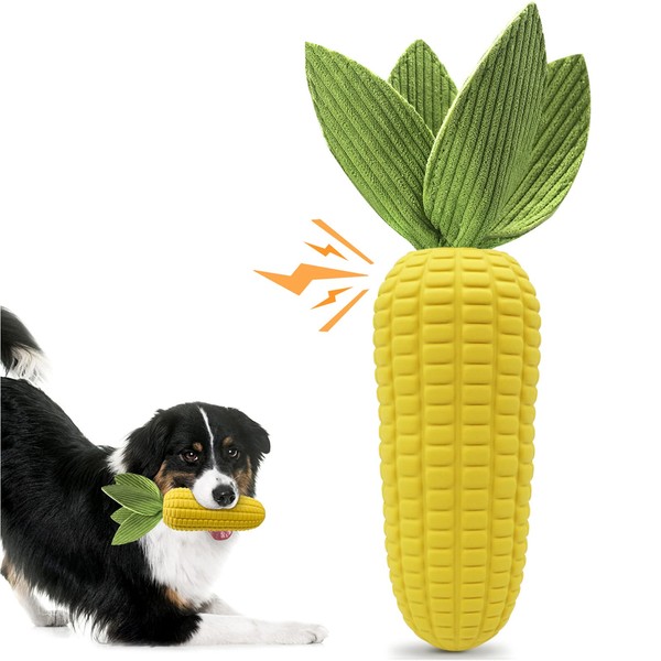 Dog Squeaky Toys for Aggressive Chewers, Interactive Dog Toys, Indestructible