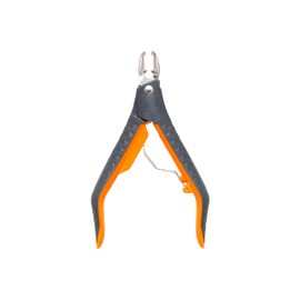 UNHEX - X70 Nail Nipper – Cuticle Remover, Manicure and Pedicure, Cuticle Trimmer, Nail Care, Toenail Clippers – Self Care, Stainless Steel, Sterilizable – Grey/Orange