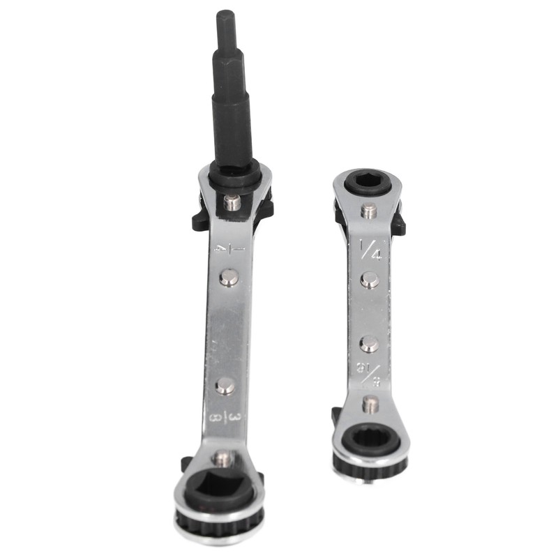 CT122 Refrigerator Ratchet Wrench 1/4 3/16 5/16 3/8 Stainless Steel