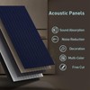 UMIACOUSTICS 6 Packs Acoustic Panel,47.2 x 23.6 Inches Decorative Sound