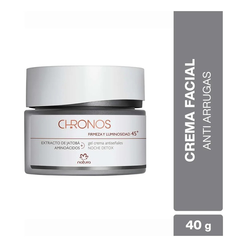 Chronos Gel-Crema Antiseñales Nocturno, Firmeza y Luminosidad