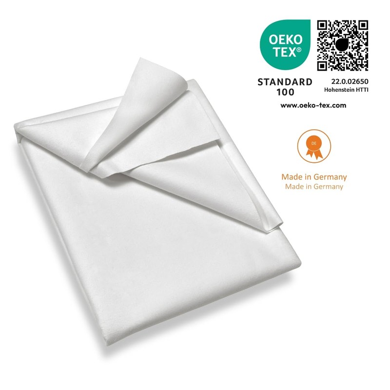 sleepling Waterproof Pocket Sheet, 50 x 90 cm, Mattress Protector,