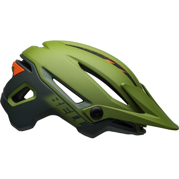 BELL Sixer MIPS Adult Mountain Bike Helmet - Matte/Gloss Green/Infrared (2021), Medium (55-59 cm)