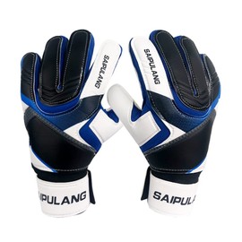 Lixada Goalkeeper Gloves Soccer Training for Children and Adults Gloves Size 7/8/9 Blue/Green/Red Soccer Gloves