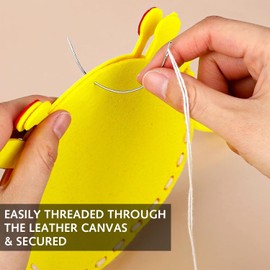 Curved Needle Set, 3.5cm 4cm 4.5cm 5.3cm Curved Sewing Needle Repair kit *Upholstery* Sewing - Assorted Curved Sewing Needle