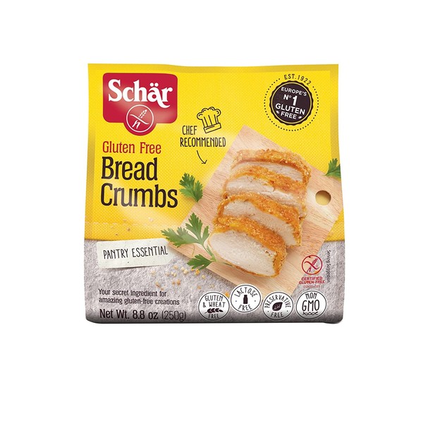 Schar Gluten Free Bread Crumbs - Net Wt. 8.8 oz.
