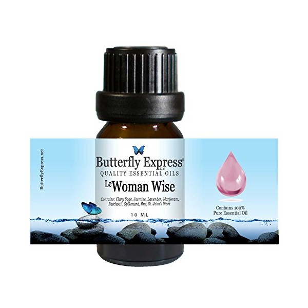 Le WomanWise Essential Oil Blend 10ml - 100% Pure - by Butterfly Express