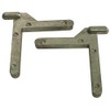 Brixwell 900-11012 Corner Key for Storm Window Gray Left Hand