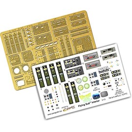 Voyage to The Bottom of The Sea Flying Sub Model Kit Photoetch and Decal Set PGX117