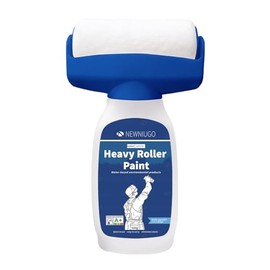 Quick-Dry White Wall Repair Roller -(17 oz/500ml) Portable Coating Tool for Stains & Graffiti | Water-Based Formula - Ideal for Home & Office