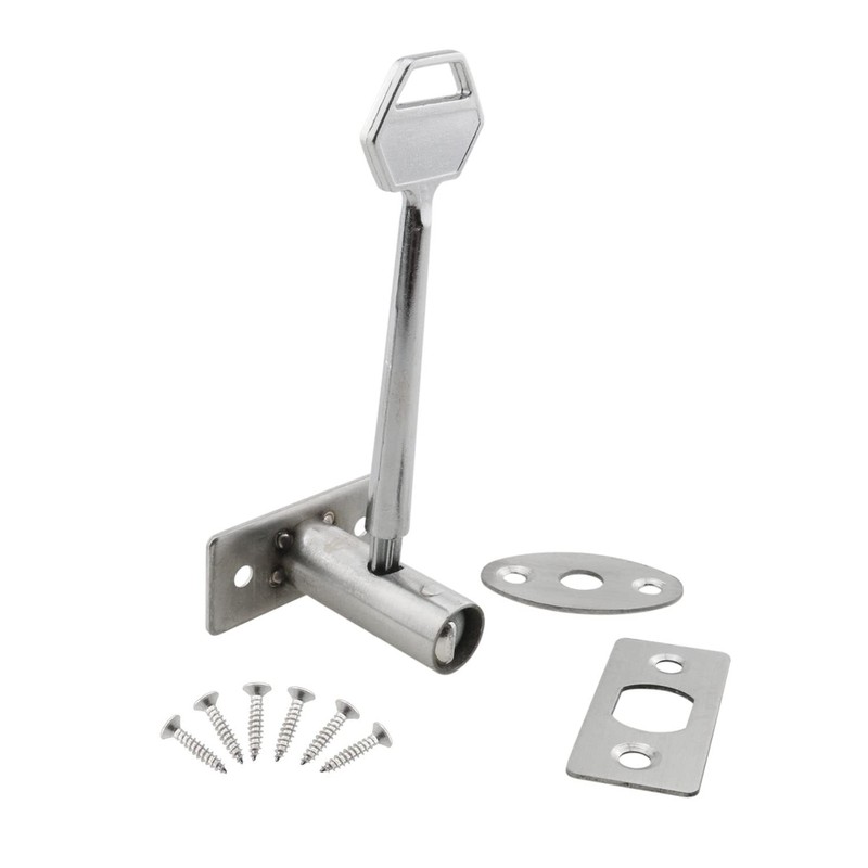 HJGarden Stainless Steel Fire Door Hidden Manager Tubewell Key Mortise
