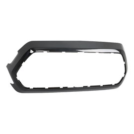 Silscvtt Front Upper Grille Outer Frame Surround Glossy Black Replacement for Ta-co-ma 2016-2022