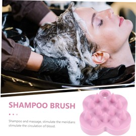 OHPHCALL Hair Scalp Brush Head Massage Tool Scalp Massager Brush Comb for Dandruff Shampoo