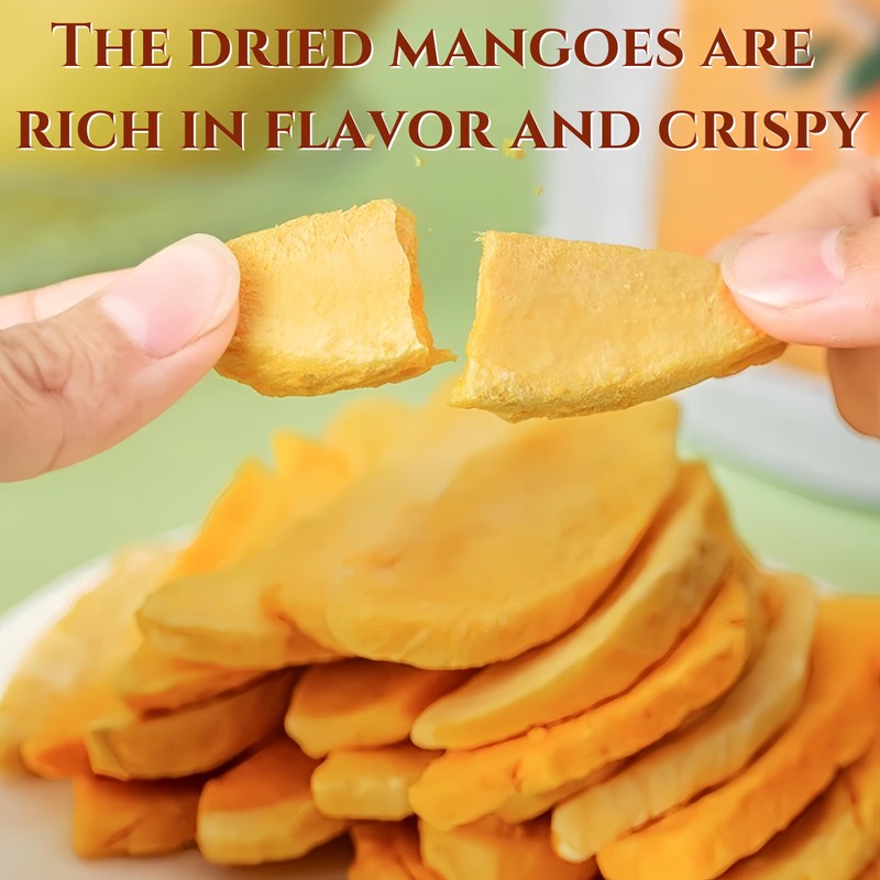 Freeze-Dried Mango Bites in Resealable Jar | Unsweetened | Gluten-Free