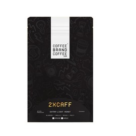 Double Caffeinated Extra-Light Roast Flavored Natural Sugars Ground Coffee Matured with Herbal | Blueberry, Vanilla, Raisin, Fruity | Sweetness, Spice, Fruitiness, And Nuttiness | 12 Oz