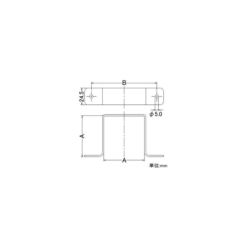 Kakudai 625-600 Saddle Band for Faucet Posts 60 Angle