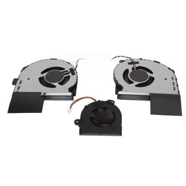 3pcs CPU GPU Cooling Fan Replacement Compatible for Asus ROG STRIX GL703GS GL703GS DS74 GL703 Laptop