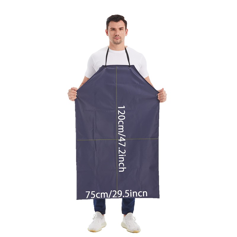 Nanxson Men's Waterproof Apron Industrial Work Apron Bib Apron PVC