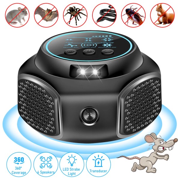 Unbranded Pro Ultrasonic Pest Reject Home Control Electronic Repellent Mice