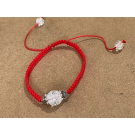 Handmade Pulsera Roja de protección Y Suerte con bola de Cristal mágica Súper Efectiva!!!