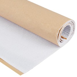 BENECREAT 4.5mm Cotton Interlining, 19x41 Inch Self-Adhesive Interfacing Fabric for Quilting, Sewing Accessories, Cotton Wadding