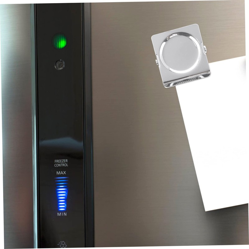 COHEALI 6pcs Magnetic Fridge Planner Clips Whiteboard Magnetic Clips Strong