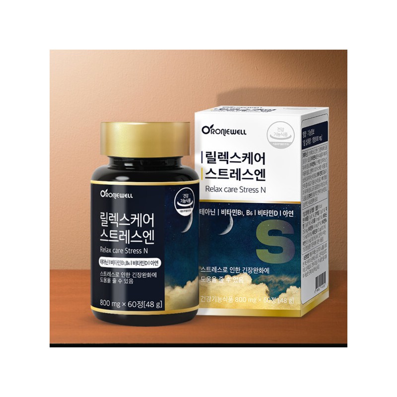 (Roniwell) Relax Care Stress N 60 tablets x 3 bottles