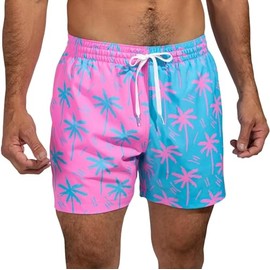 Chubbies Men’s Swim Trunks, Stretch Swimming Board Shorts, 5.5” Inseam (as1, Alpha, l, Regular, Regular, The Prince of Prints)