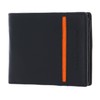 BRUNO BANANI Men's Wallet Purse Wallet W320.1966 Black/Orange