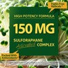 LILICARE LILICARE Sulforaphane Supplement 150mg, from Broccoli Sprouts w/Myrosinase,Quercetin, Glutathione,