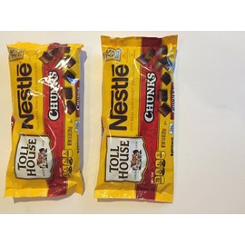 Nestle Semi-Sweet Chocolate Chunk Baking, 11.5 oz (Pack of Two)