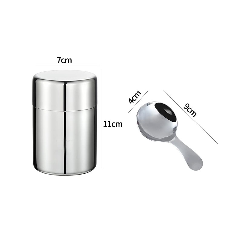 Desirable Tea Cup Set, 304 Stainless Steel, Tea Canister, Tea