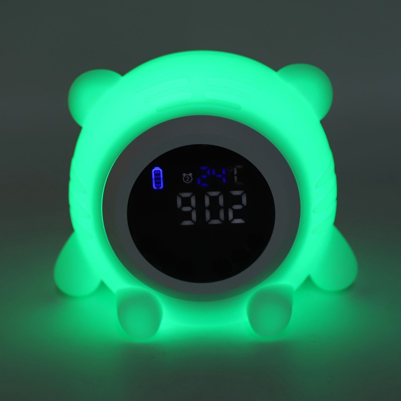 White Noise Alarm Clock Digital Rechargeable Bluetooth Alarm Clock 17