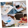 jojofuny 15Pcs Blank Stamp Ink Pads for DIY Crafts Washable
