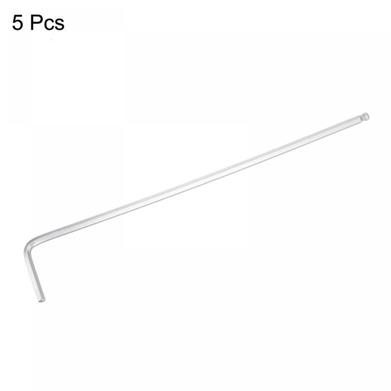 sourcing map 3/32" Ball End Hex Key Wrench, L Shaped