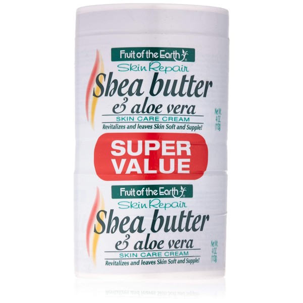 Fruit Of The Earth Bogo Cream Shea Butter/Aloe 4 Ounce